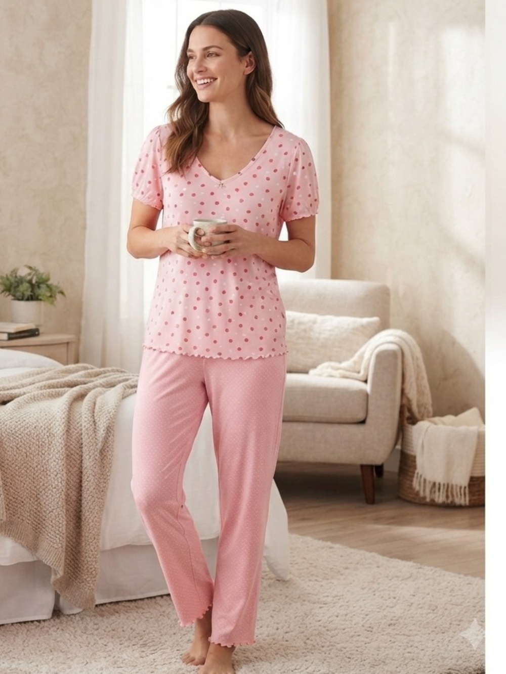 Grumpy & Gorgeous Pink PJ/Lounge Top